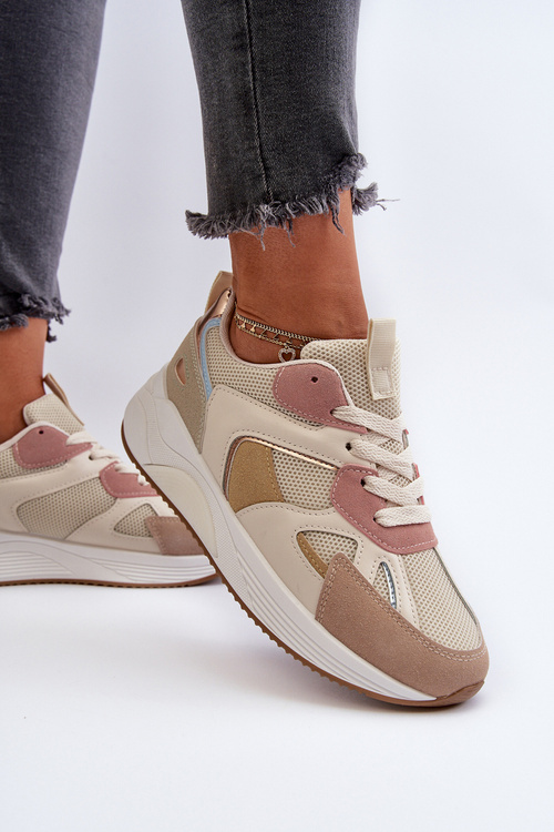 Жіночі кросівки на платформі різнокольорові Lenivia