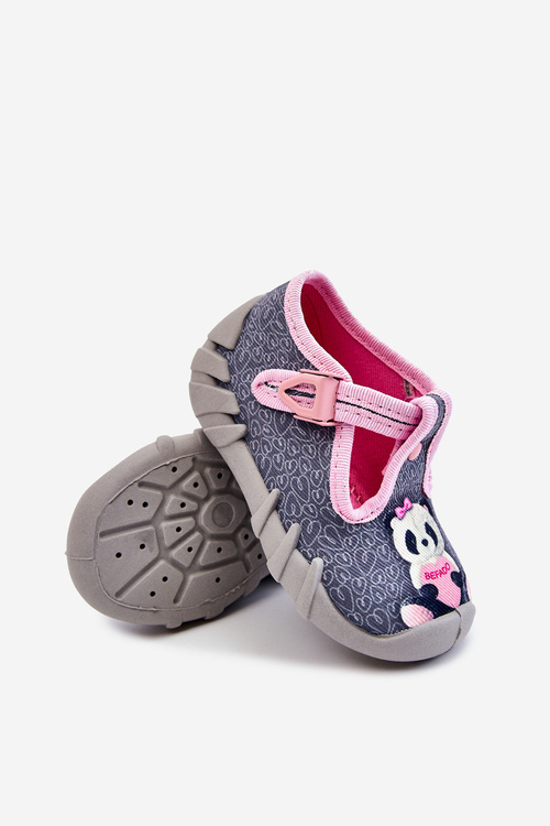 Взуття Тапочки Befado Pandas 110P470 Grey/Pink