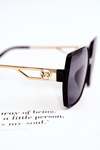 Класичні жіночі сонцезахисні окуляри M2352 Чорно-золоті