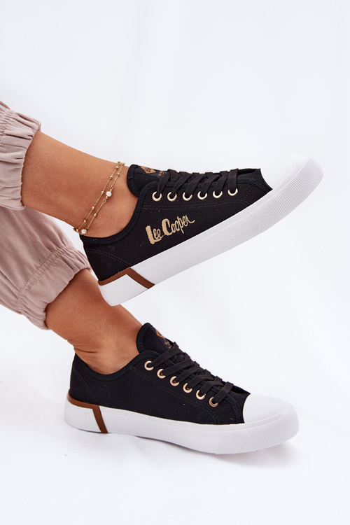 Жіночі Текстильні Кросівки Lee Cooper LCW-25-31-3427L Чорні
