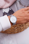 Жіночий годинник GG Luxe Silver White Dial Bemas