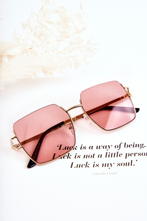 Сонцезахисні окуляри Large V160020 Рожево-золоті