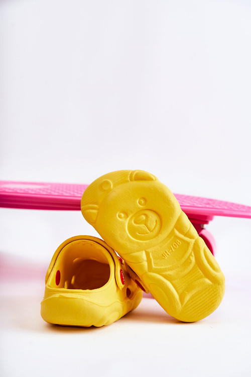 Дитячі тапочки Kroks Ведмедик Befado 159X107 Жовтий