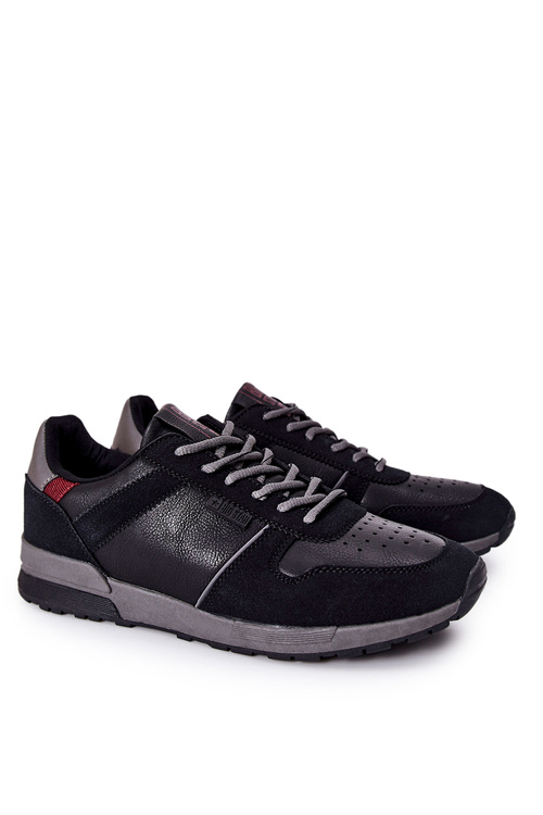 Чоловіче спортивне взуття Memory Foam Big Star Black II174084