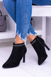 Жіночі чорні чоботи на шпильці Nity Bemi