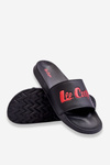 Чоловічі легкі тапочки Lee Cooper LCW-23-42-1730 чорно-червоні