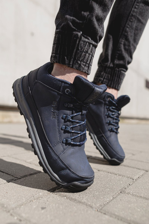 Трекінгове молодіжне взуття Big Star High Outdoor Navy Blue EE274817