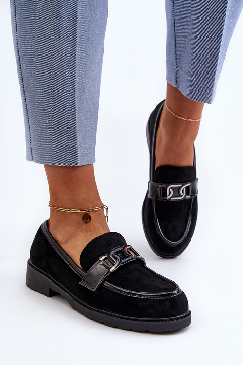 Замшеві мокасини для жінок S.Barski HY350A