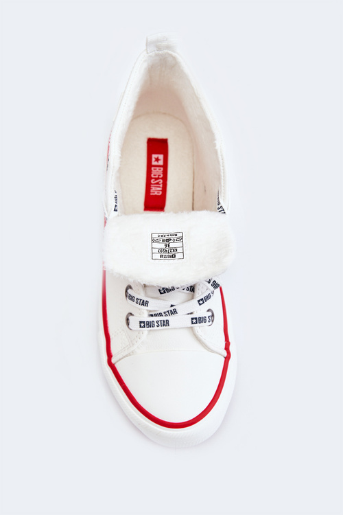 Класичні утеплені кросівки Big Star KK274597 Білі