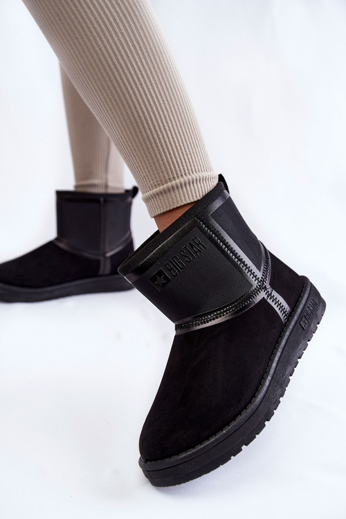 Жіночі зимові черевики Big Star KK274614 Чорні