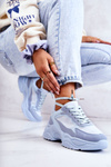 Жіноче спортивне взуття Sneakers Blue Bacaris