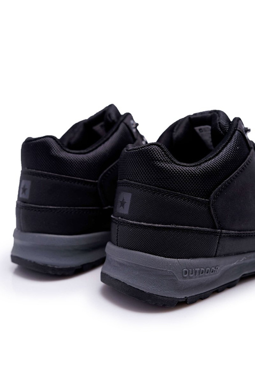 Трекінгове молодіжне взуття Big Star High Outdoor Black EE274816