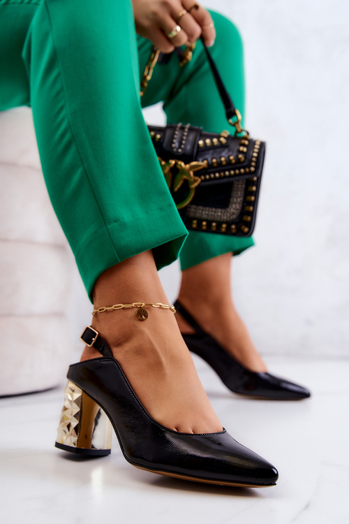 Шкіряні туфлі Maciejka 05427-01 Чорні