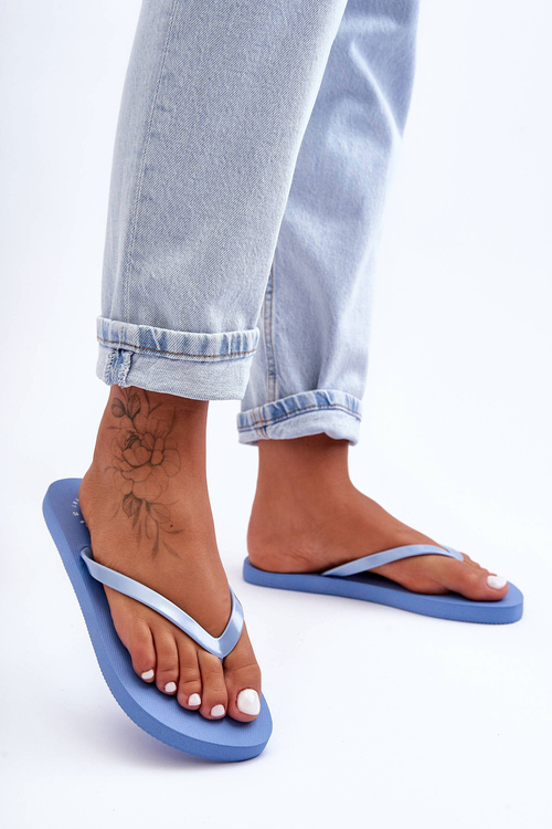 Жіночі шльопанці 4F 4FSS23FFLIF064-34S Сині