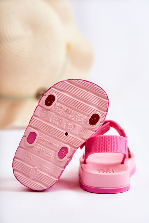 Комфортні дитячі босоніжки Fragrant ZAXY JJ385026 Рожеві