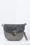 Сумочка жіноча Letter Bag Dark Silver