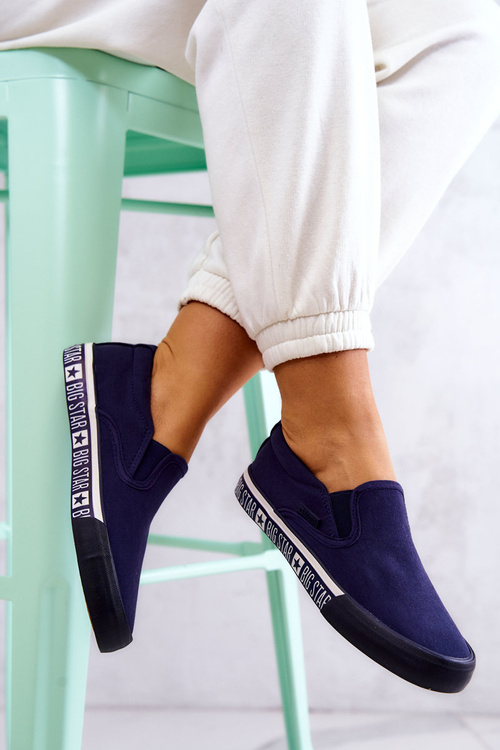 Жіночі сліпони Big Star HH274011 Темно-сині