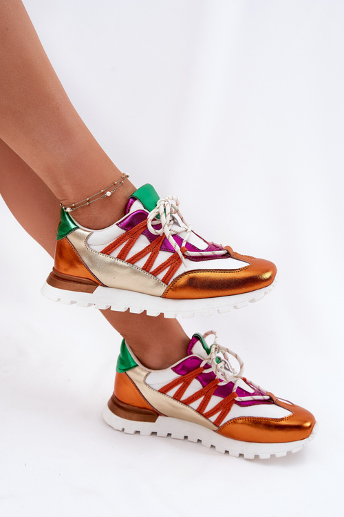 Шкіряні Напівчеревики Кросівки Для Жінок Artiker 56C1737 Мультоколор