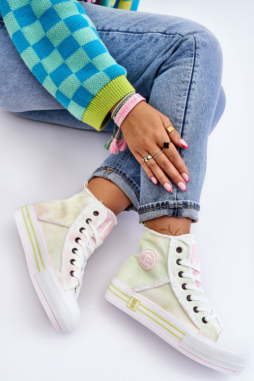 Жіночі високі кросівки Big Star LL274177 Multicolor