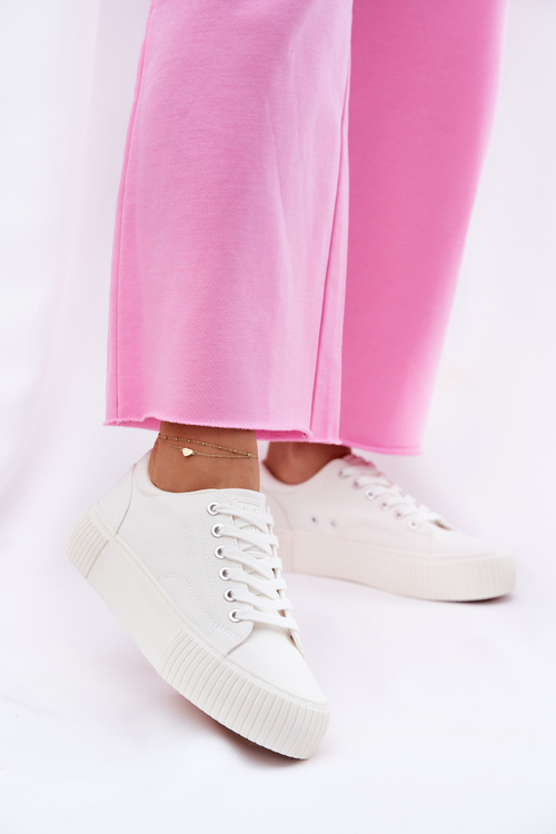 Тканинні Жіночі Кросівки Big Star RR274405 Білі