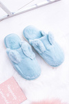Тапочки жіночі кролики з вушками Blue Alabama