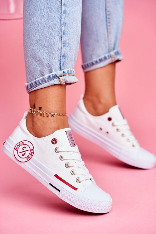 Жіночі кросівки Cross Jeans білі FF2R4072C