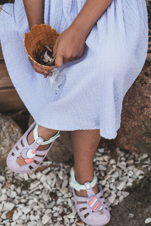 Дитячі босоніжки на липучці 83486 Ipanema Summer XIII Baby Purple