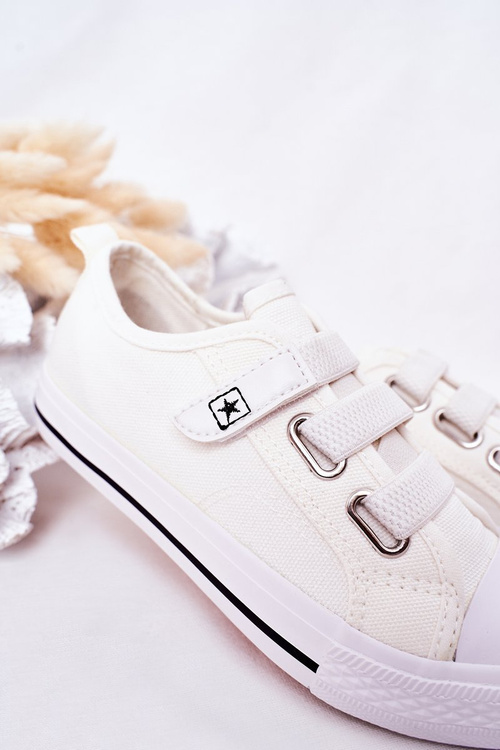 Дитячі кросівки на липучці Білі Месники