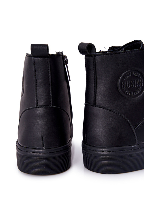 Чоловічі високі кросівки BIG STAR II174048 Чорні