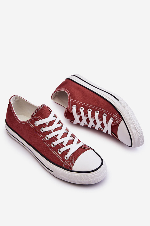 Класичні низькі жіночі кросівки коричневого кольору Vegas