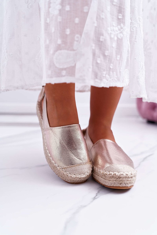 Жіночі тенісні еспадрільї Gold Moriente