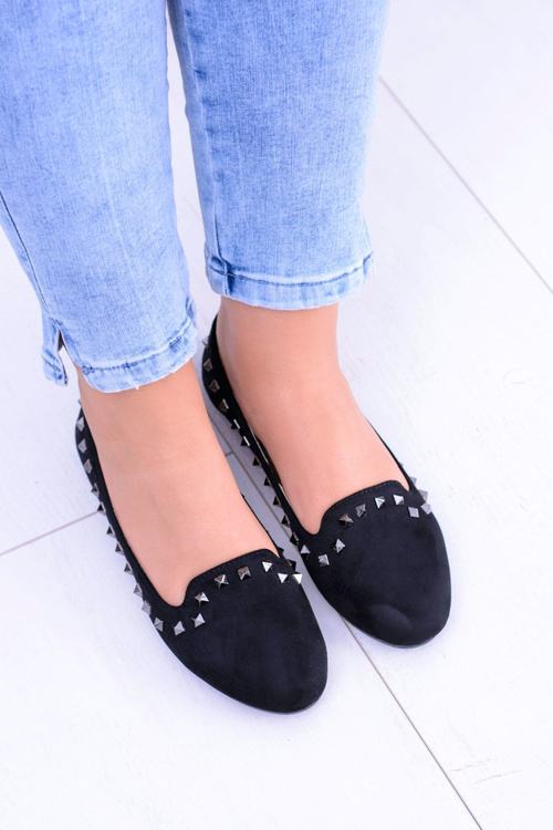 Чорна балерина Lords зі шпильками Рендал