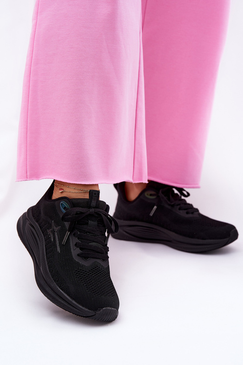 Спортивне Взуття Кросівки Жіночі Big Star RR274A144 HI-POLY SYSTEM Чорні