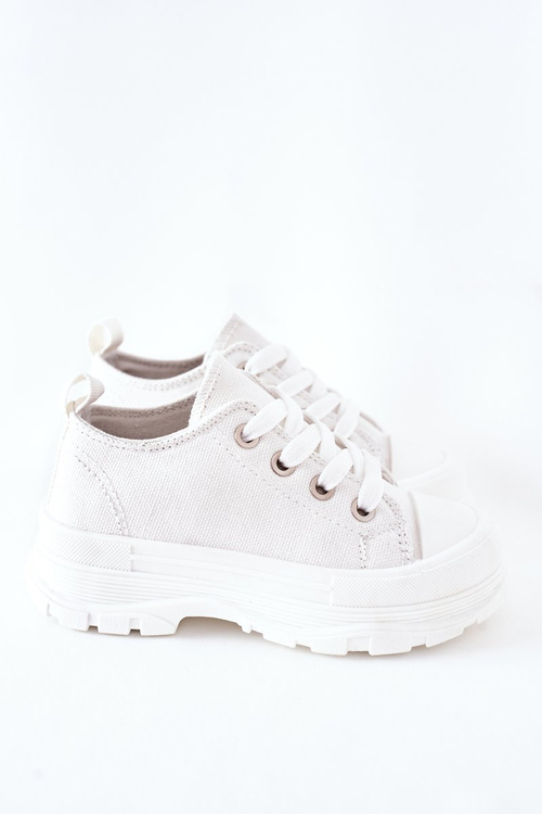 Дитячі кросівки на платформі Білий час подорожі