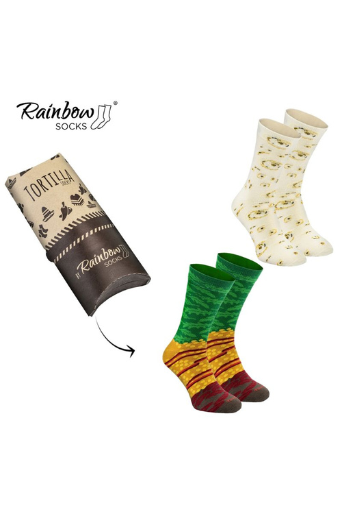 Шкарпетки Rainbow Socks Tortilla Wrap 2 пари