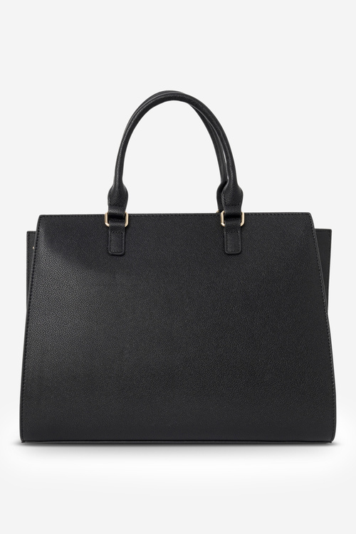 Велика класична сумка Nobo R1710-C015 Бежево-чорна