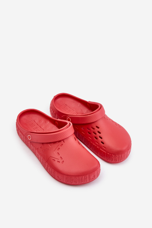 Чоловічі легкі шльопанці Big Star II175004 Червоні
