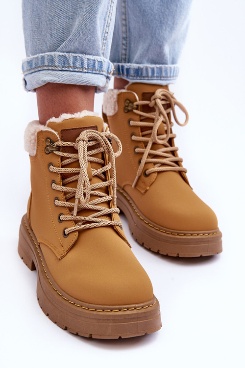 Жіночі замшеві чоботи коричневого кольору Jette