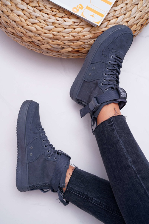 Кросівки Жіночі Снікерси сірі Big Star EE274661