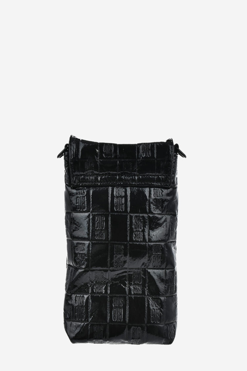 Сумочка з ламінованої екошкіри Big Star OO574144 Чорна