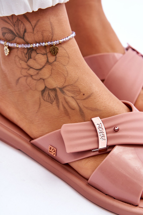 Ароматні веганські тапочки ZAXY JJ285216 Nude