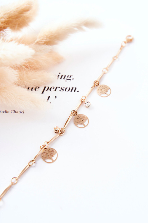 Браслет Дерево Підвіски Золотий Волеріс