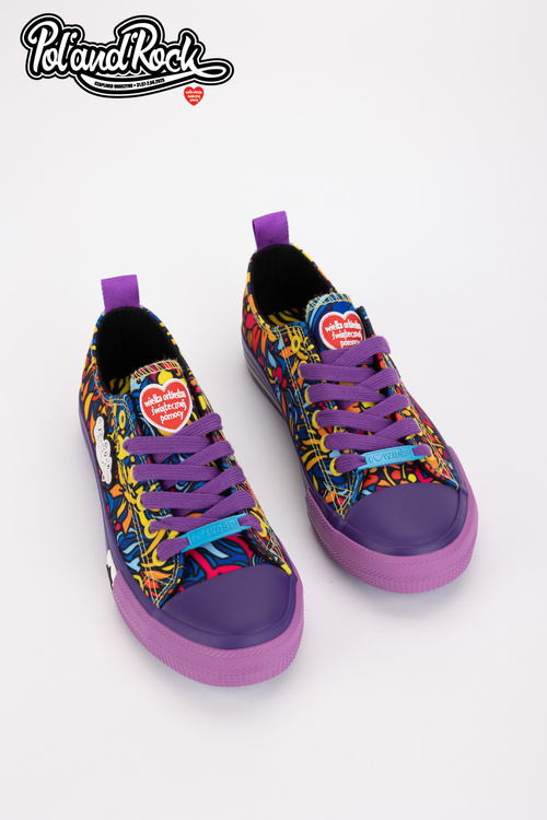 Кросівки Pol'and'Rock Festival X Big Star SS274905 Фіолетові