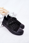 Дитячі кросівки з сіткою BIG STAR HH374015 Чорні