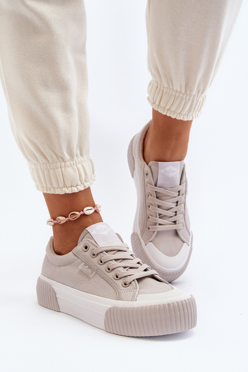 Жіночі кросівки на товстій підошві Lee Cooper LCW-24-31-2178 Grey