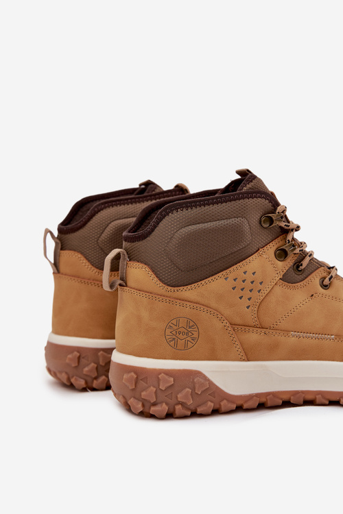 Чоловічі зимові черевики Trapery утеплені Lee Cooper LCJ-25-01-3726 Camel