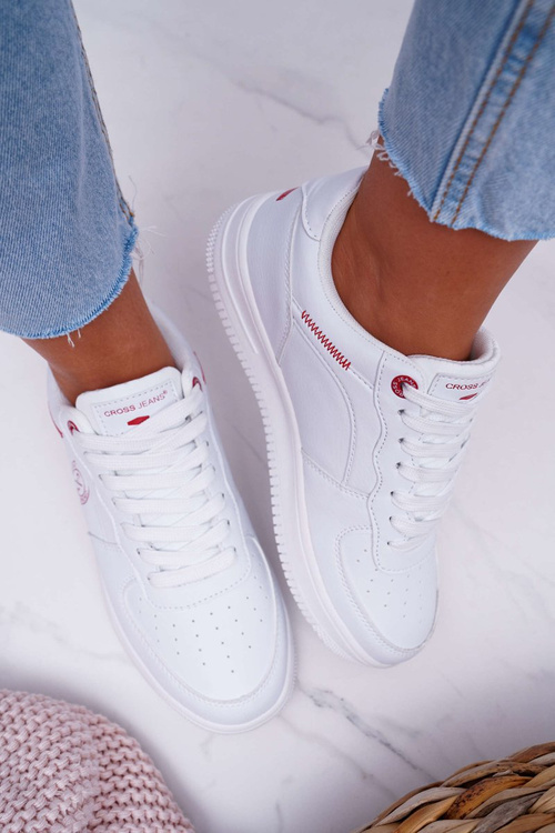 Жіночі кросівки Cross Jeans білі EE2R4143C