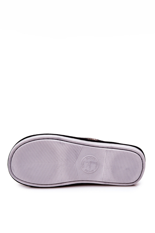 Чоловічі м'які тапочки Grill Black Whisper