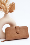 Великий бежевий жіночий гаманець Sopheia