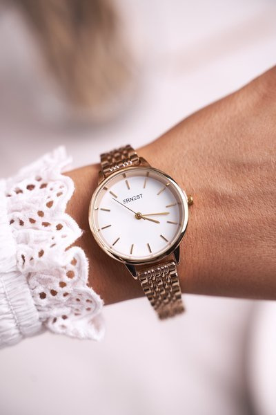 Жіночий годинник браслет Ernest Gold Classic